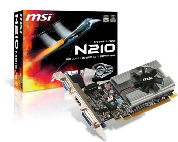 Tarjeta de Video MSI N210-MD1G/D3